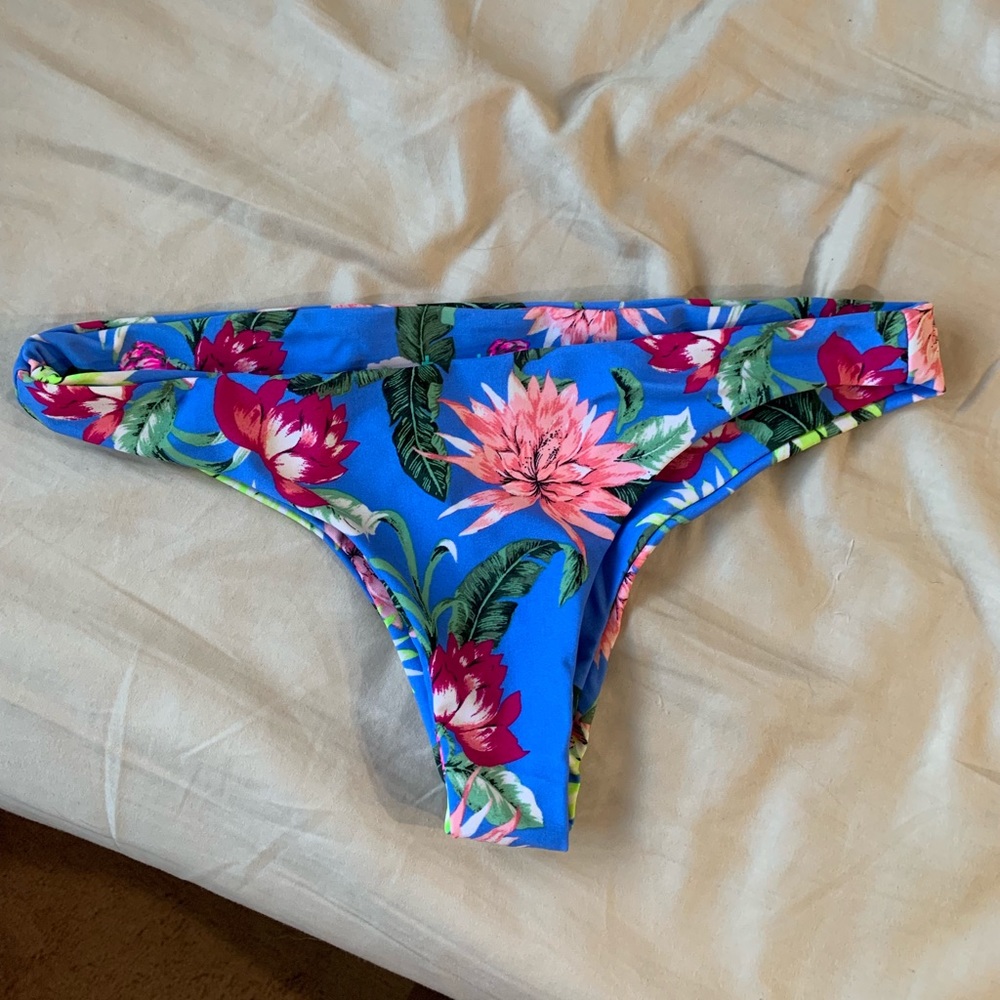 Floral Bathing Suit Bottom